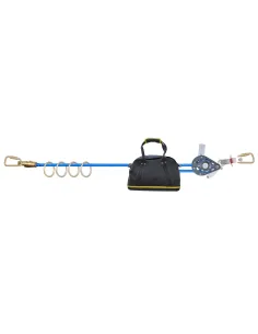 X4 IRUDEK Temporary Horizontal Lifeline - Riberti Safety
