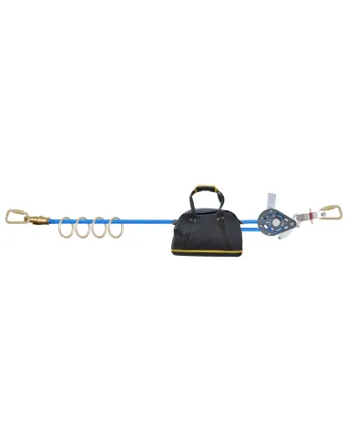 X4 IRUDEK Temporary Horizontal Lifeline - Riberti Safety