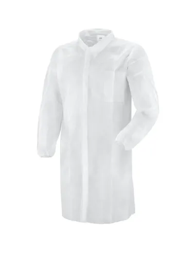 PLP disposable coat with pockets STARTEX-Riberti