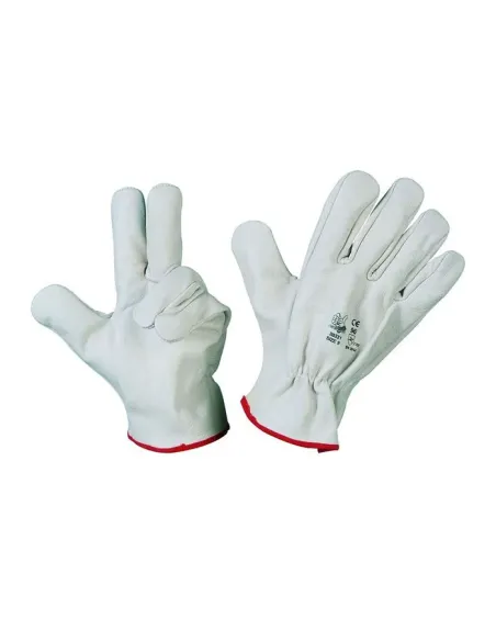 Guanti lavoro pelle -Riberti Antinfortunistica