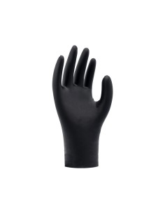 Guanti Monouso in Nitrile Nero Biodegradabile Showa 6112PF
