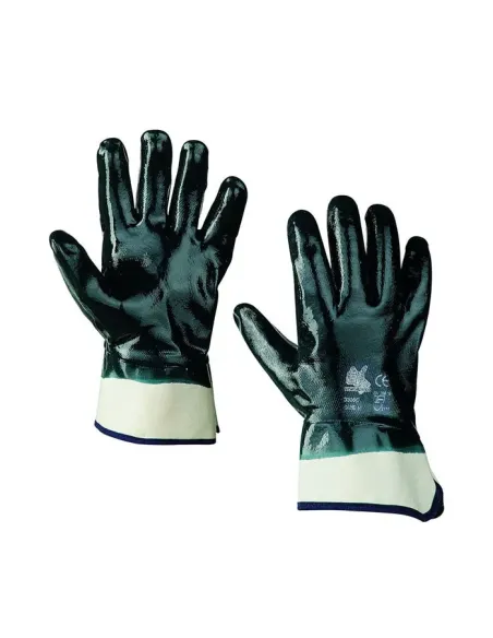 Guanti NBR con manichetta rigida-Riberti Antinfortunistica