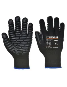 Portwest A790 Chloroprene Anti-Vibration Gloves - PORTWEST