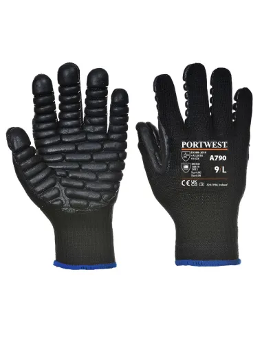 Guanti Antivibrazione Cloroprene Portwest A790 - PORTWEST - Riberti...
