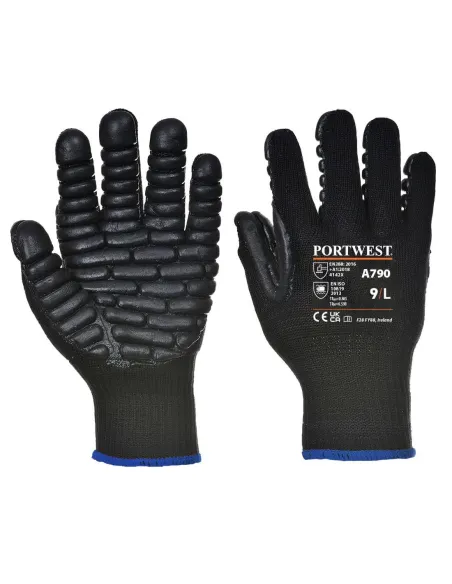 Guanti Antivibrazione Cloroprene Portwest A790 - PORTWEST - Riberti...
