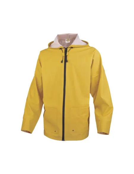 Rain jacket with hood-Riberti Antinfortunistica