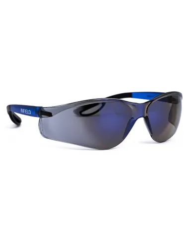 Occhiale di protezione con lente Blu Specchiato Raptor  - Riberti