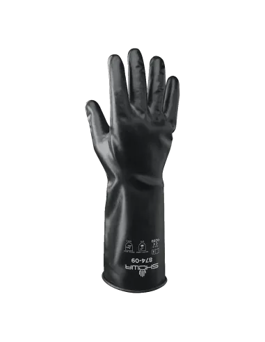 Butyl Work Glove Chemical Protection