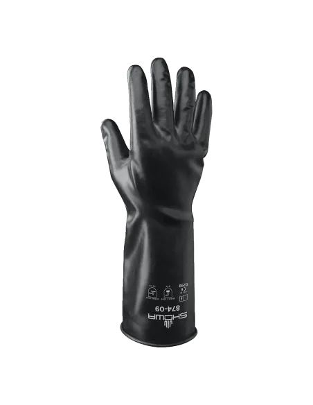 Butyl Work Glove Chemical Protection