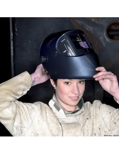 Maschera Saldatura Elettronica Autoscurente  a Casco - Riberti Store