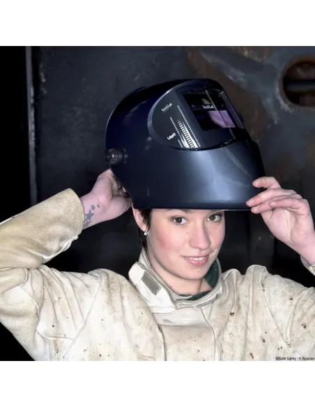 Maschera Saldatura Elettronica Autoscurente  a Casco - Riberti Store