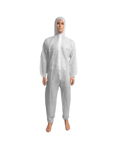 Tuta Monouso PLP con cappuccio-Riberti Antinfortunistica