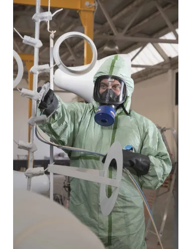 Maschera TR 82 con Schermo in Vetro - Protezione vie respiratorie