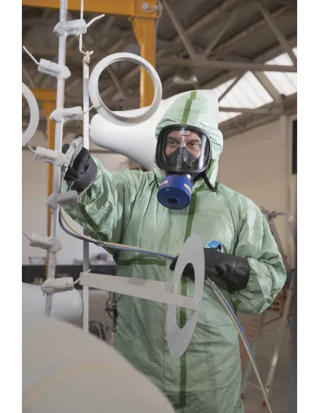 Maschera TR 82 con Schermo in Vetro - Protezione vie respiratorie