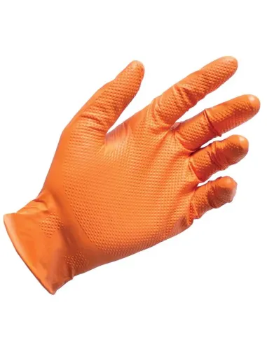 Guanti monouso nitrile full grip senza polvere Reflexx N85