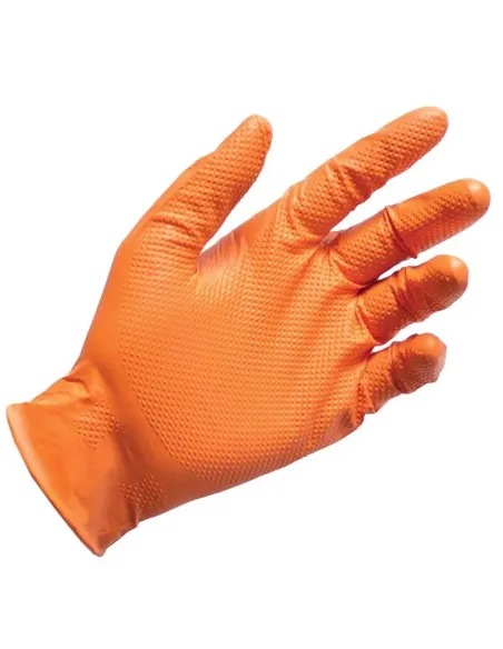 Guanti monouso nitrile full grip senza polvere Reflexx N85