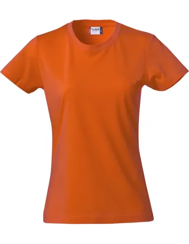 Women’s Crew Neck Cotton T-Shirt Clique