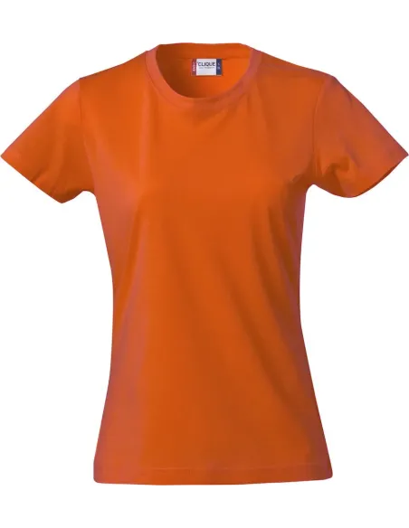 Women’s Crew Neck Cotton T-Shirt Clique