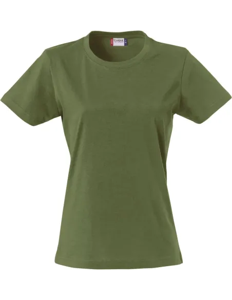 Women’s Crew Neck Cotton T-Shirt Clique