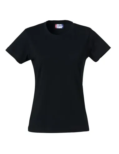 T-shirt Girocollo Cotone Manica Corta Clique