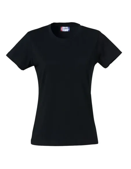 T-shirt Girocollo Cotone Manica Corta Clique