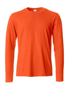 Crew-Neck Cotton Long-Sleeve T-Shirt Clique 2