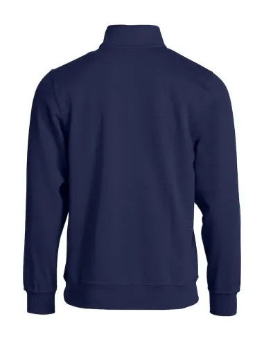 Felpa Mezza Zip Clique Basic Half Zip 021033 - CLIQUE - Riberti Ant...