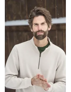 Felpa Mezza Zip Clique Basic Half Zip 021033 - CLIQUE - Riberti Ant...