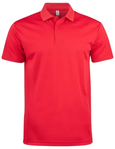 Basic Active Short-Sleeve Technical Polo Shirt 028254 CLIQUE