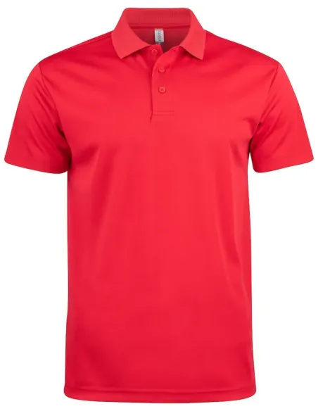 Basic Active Short-Sleeve Technical Polo Shirt 028254 CLIQUE