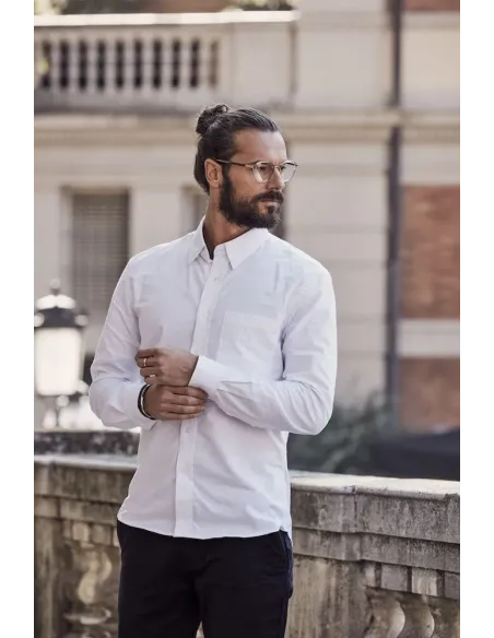 Camicia Uomo Slim-Fit Oxford CLIQUE