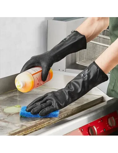 Showa neoprene cut-resistant chemical gloves