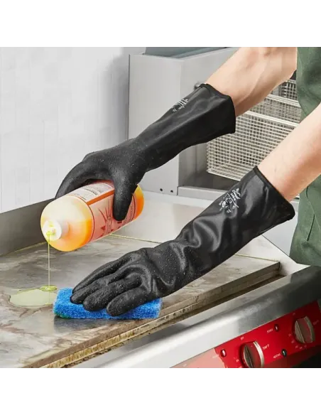 Showa neoprene cut-resistant chemical gloves