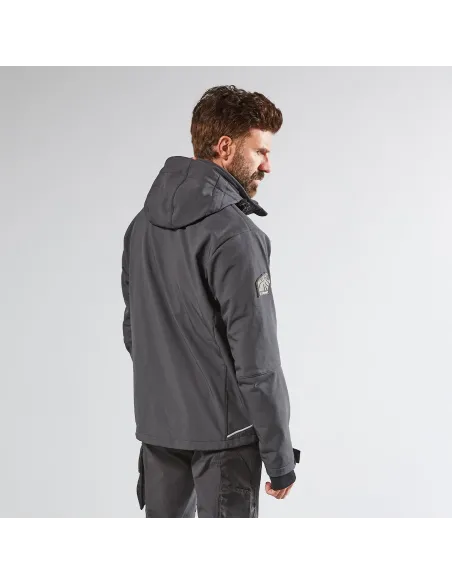 Giacca Softshell U-Power SPACE Con Cappuccio Staccabile - Impermeabile, Antivento | Uomo, Taglia M