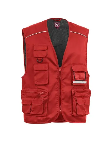 Winter Multi-Pocket Vest Badge Holder SOCIM-Riberti Antinfortunistica