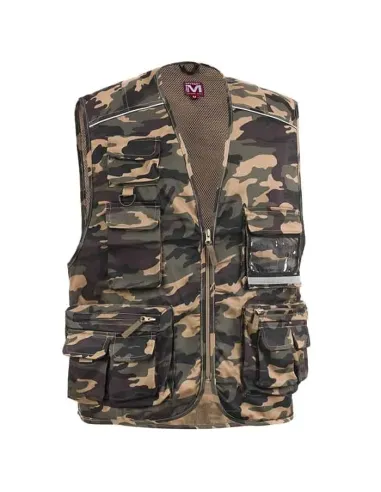 Winter Multi-Pocket Vest Badge Holder SOCIM-Riberti Antinfortunistica