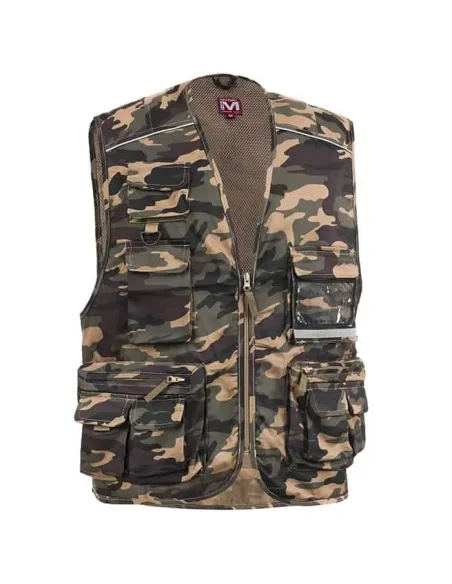 Winter Multi-Pocket Vest Badge Holder SOCIM-Riberti Antinfortunistica