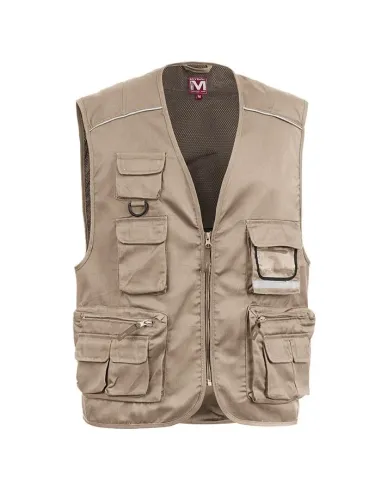 Winter Multi-Pocket Vest Badge Holder SOCIM-Riberti Antinfortunistica