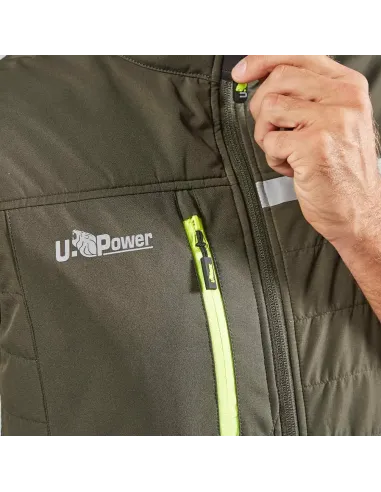 GILET WALL IMBOTTITURA IN GRAFENE U-Power-Riberti Antinfortunistica