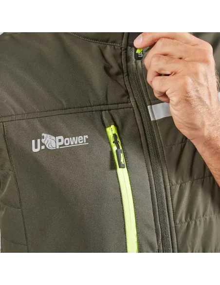 GILET WALL IMBOTTITURA IN GRAFENE U-Power-Riberti Antinfortunistica