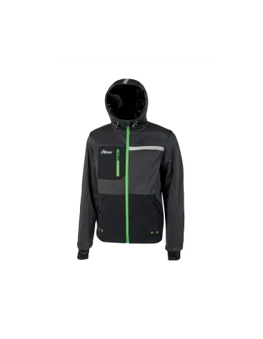 Felpa Tecnica Full Zip U-power Galaxy FU275