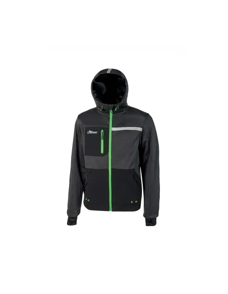 Felpa Tecnica Full Zip U-power Galaxy FU275