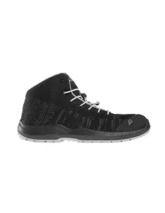 About Blu Le Mans HI Black Safety Shoes