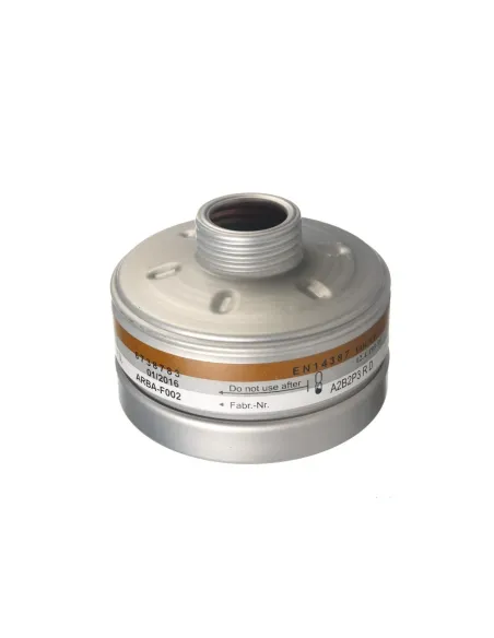 Filtro Dräger 1140 A2B2P3 RD con attacco a vite  - Riberti