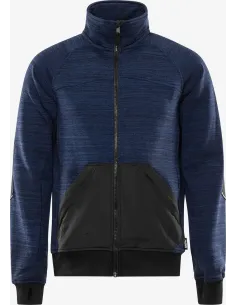 Fristads full zip technical sweatshirt