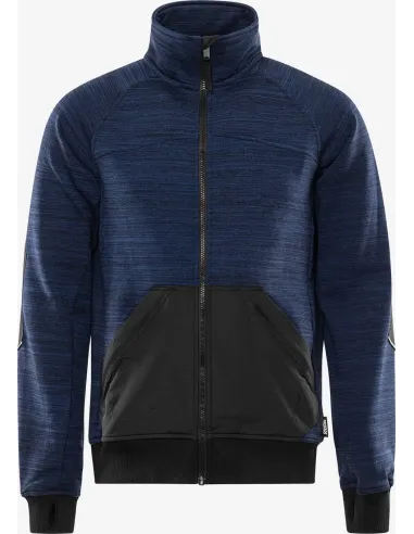 Fristads full zip technical sweatshirt