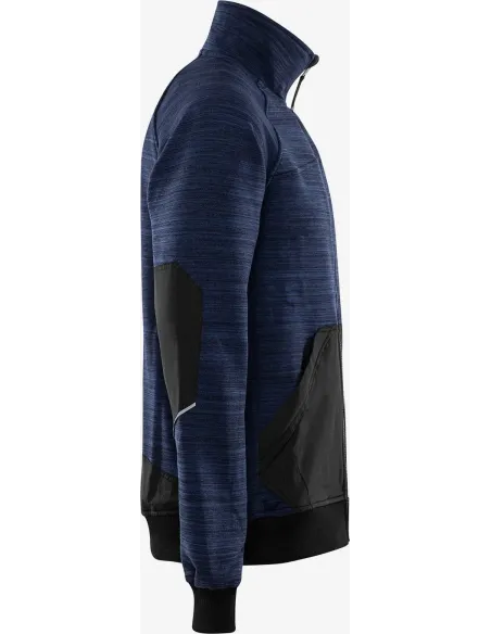Fristads full zip technical sweatshirt