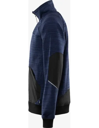 Fristads full zip technical sweatshirt