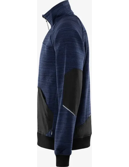 Fristads full zip technical sweatshirt