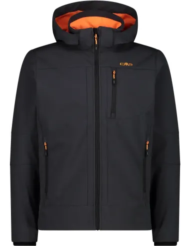 GIACCA SOFTSHELL CAPPUCCIO STACCABILE CMP - Riberti